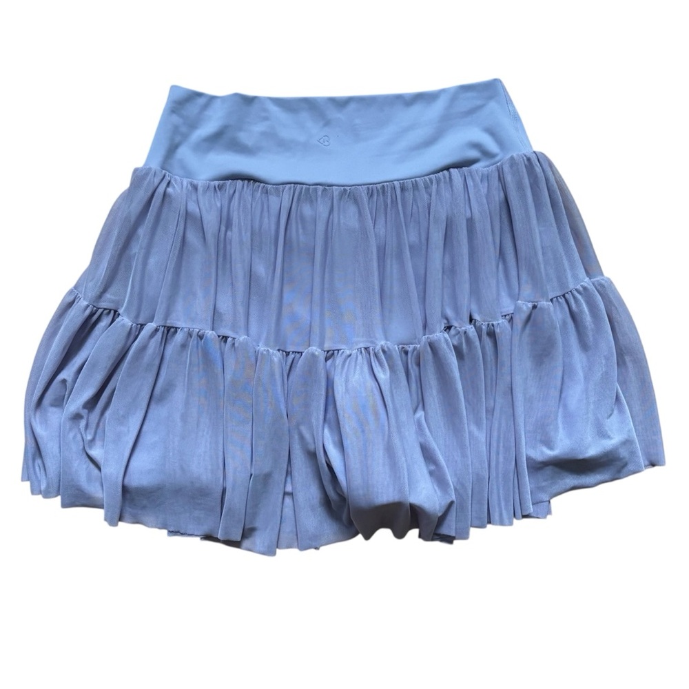 Blogilates Pirouette Ballerina Skort Womens Size Large Lavender Purple Ruffles - Picture 3 of 6